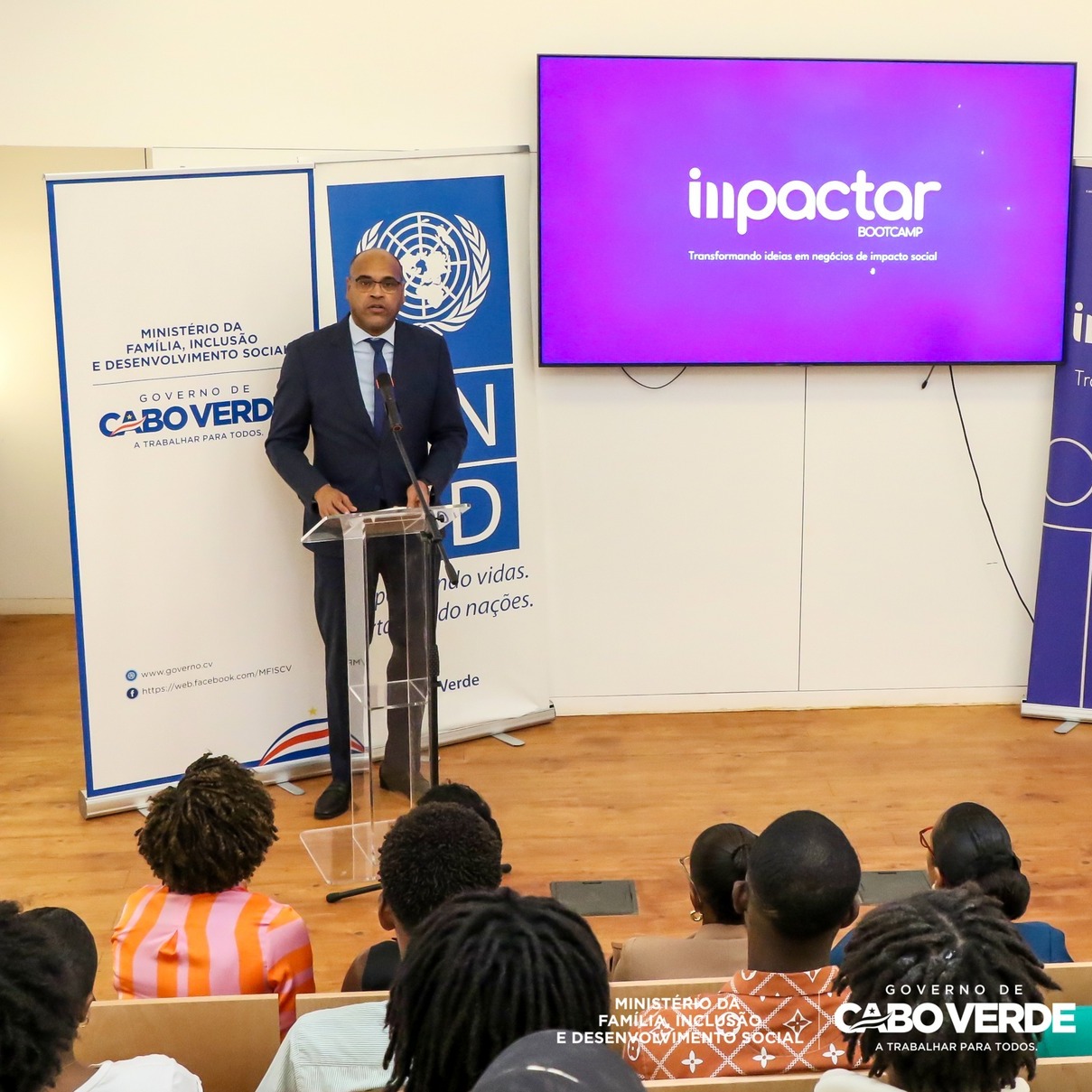 Cerimónia de graduação da 2.ª edição do Programa IMPACTAR