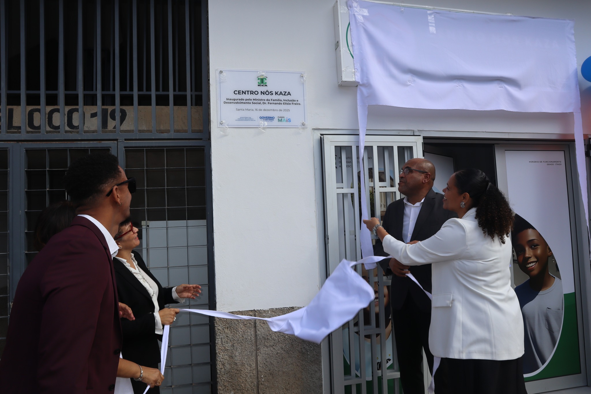 Inaugurado o Centro Nôs Kaza na ilha do Sal