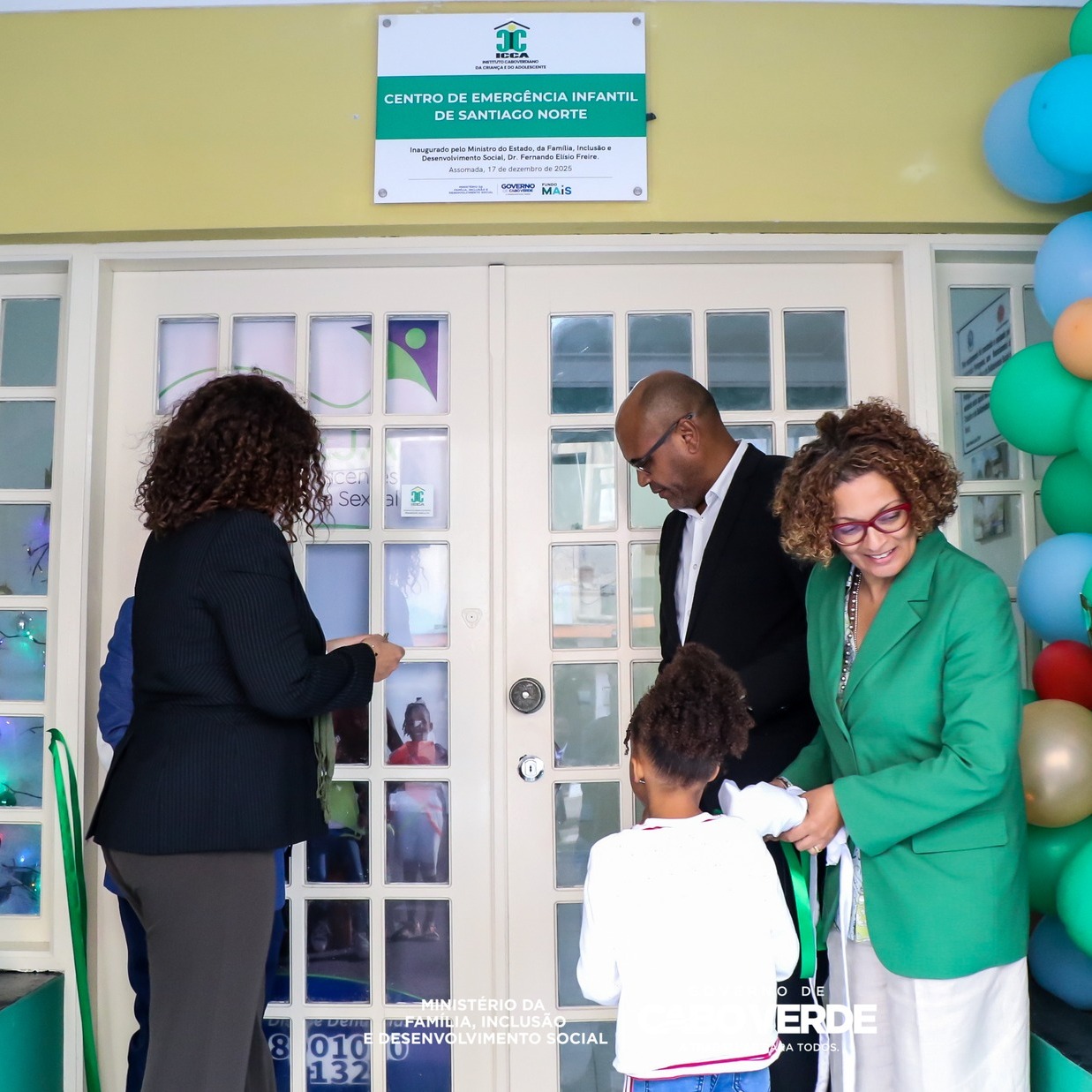 Governo reforça proteção da criança com novos equipamentos em Santiago Norte
