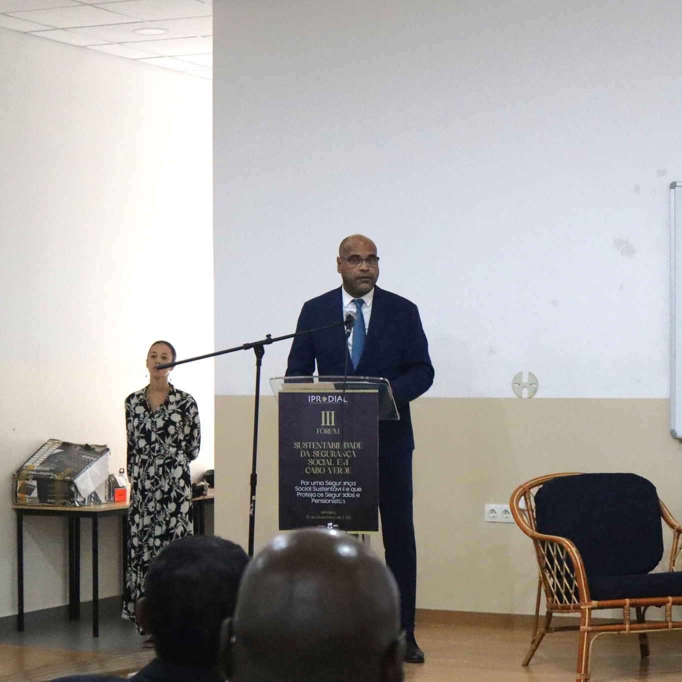 Ministro destaca a sustentabilidade da Segurança Social no III Fórum do IPRODIAL