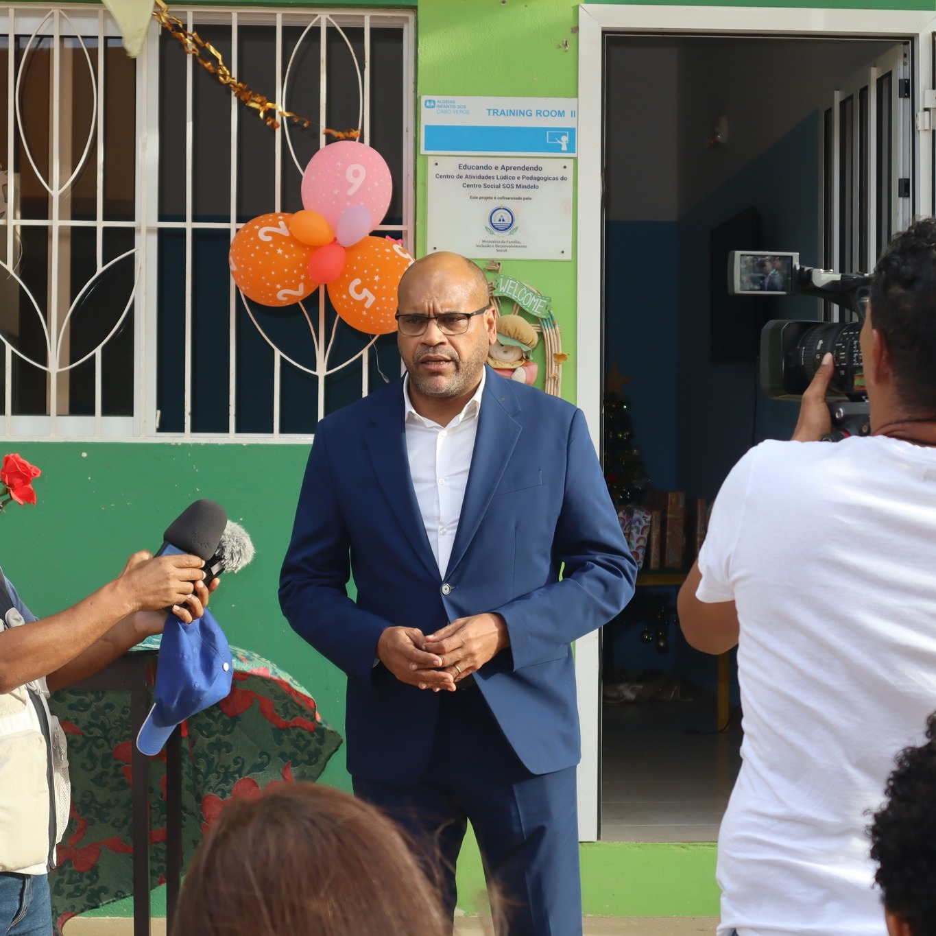 Ministro reforça proteção das crianças com inauguração do ATL “Nôs kasa” em São Vicente