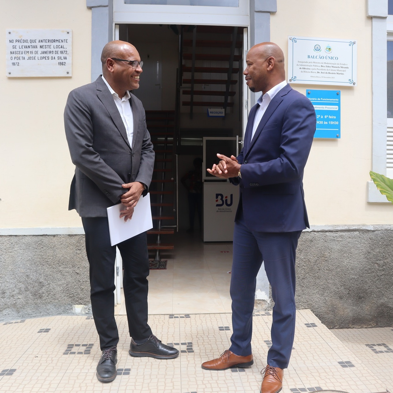  Ministro realiza visita de cortesia ao Presidente da Câmara Municipal de Ribeira Brava