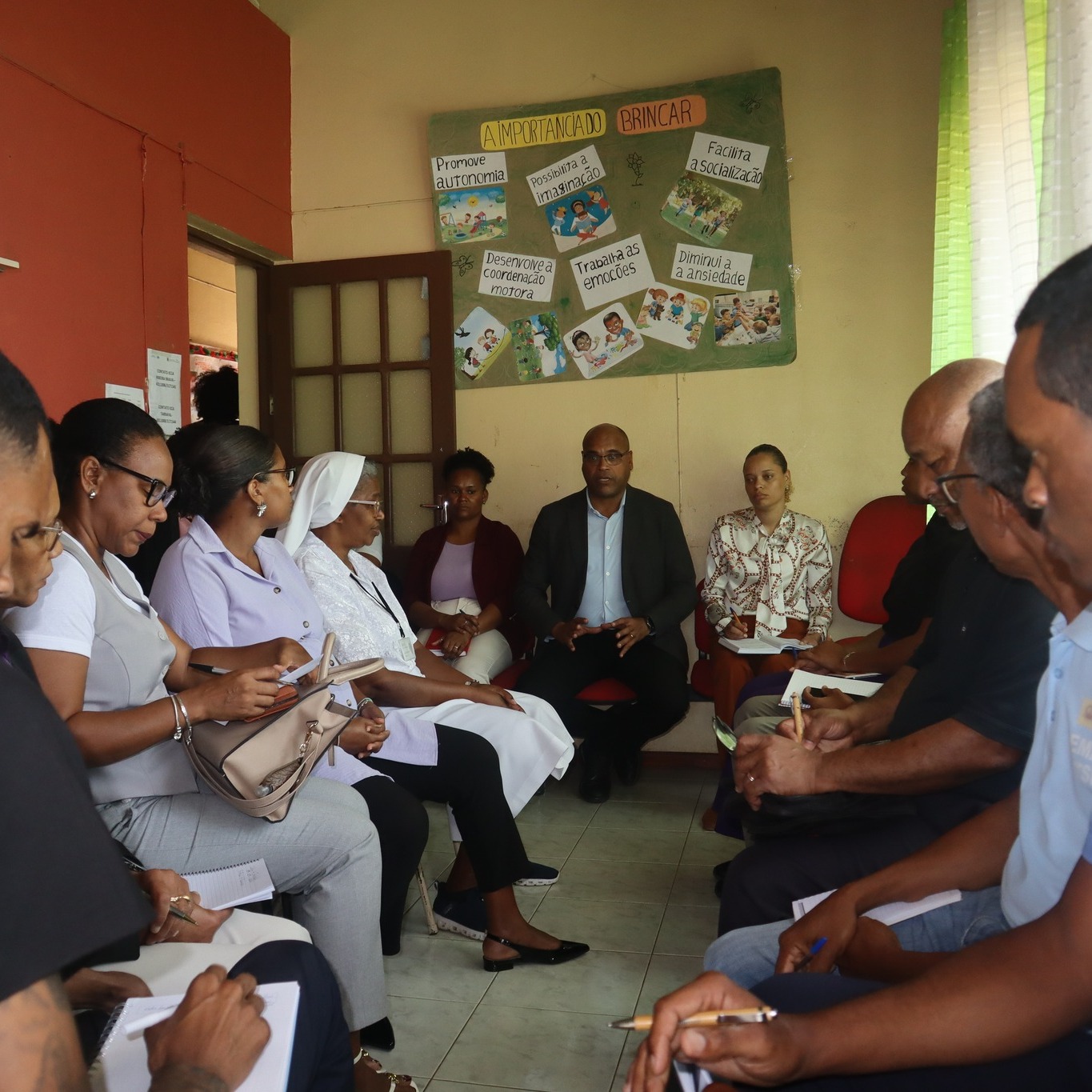 Ministro reuniu-se com parceiros locais da proteção da criança no Tarrafal de São Nicolau