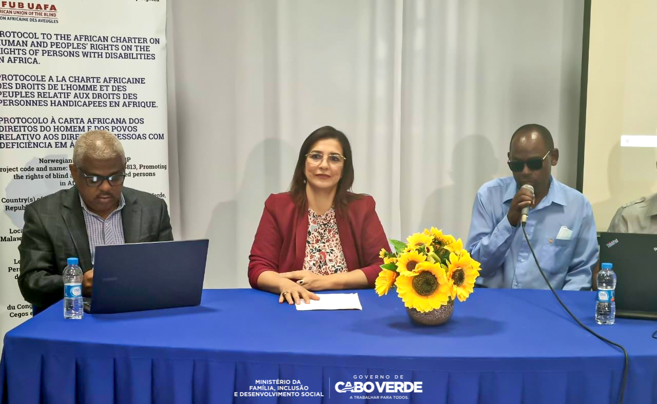 Lidia Lima preside abertura do Fórum “Empregabilidade das Pessoas com Deficiência em Cabo Verde” 